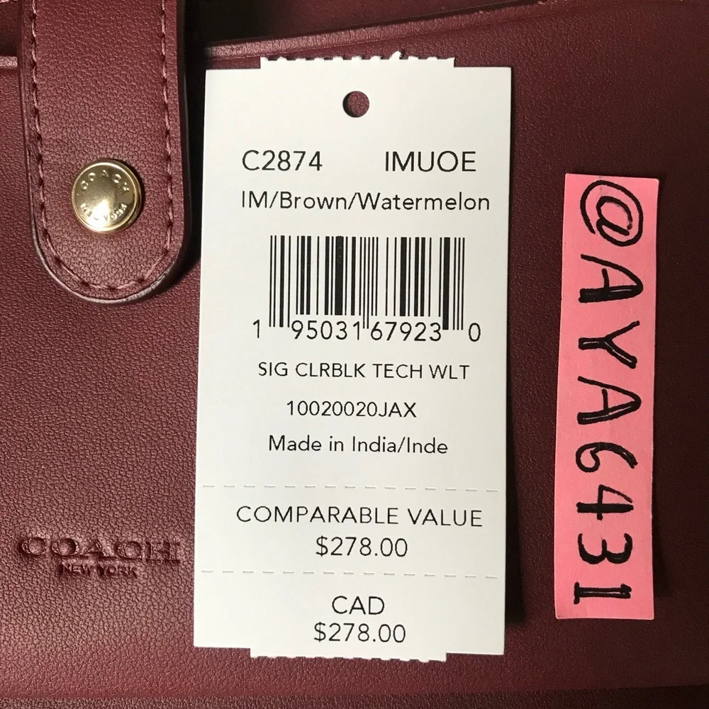 Coach wallet🎈🎈 - Picture 4 of 8